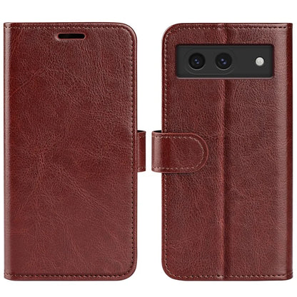 For Google Pixel 8a Case Anti-Dust Crazy Horse Texture Wallet Phone Case PU Leather Flip Cover