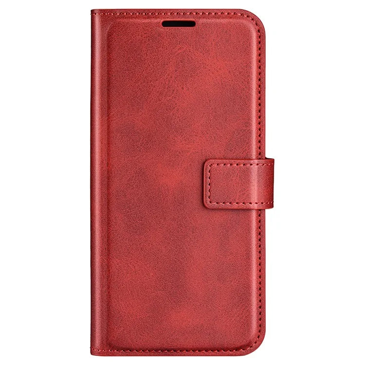 For Google Pixel 8a Wallet Phone Case Calf Texture PU Leather Protective Phone Cover