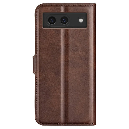 For Google Pixel 8a Wallet Phone Case Calf Texture PU Leather Protective Phone Cover