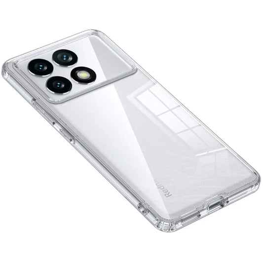 For Xiaomi Redmi K70E 5G / Poco X6 Pro 5G Case Reinforced Corner TPU + PC Phone Back Shell