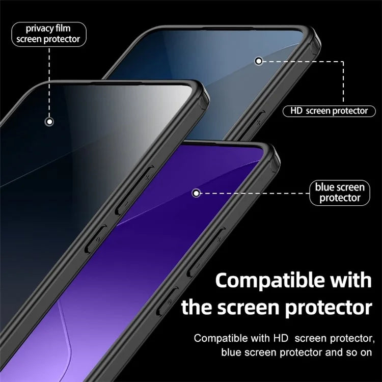 For Xiaomi Redmi K70E 5G / Poco X6 Pro 5G Case Reinforced Corner TPU + PC Phone Back Shell