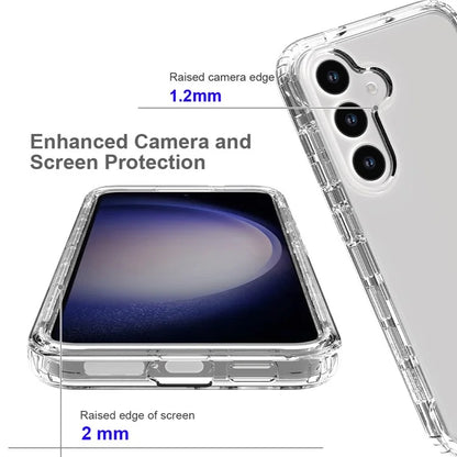 For Samsung Galaxy S24 Gradient Case Anti-Fall Corner Protection Phone Cover with PET Screen Film