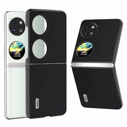 ABEEL For Huawei Pocket 2 Phone Case Genuine Cow Leather Soft Silky Feeling Cover