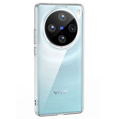 For vivo X100 Pro 5G Protective Case Hard PC+Soft TPU Shell Cover
