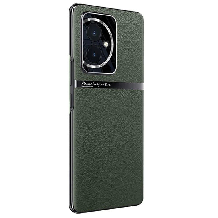 For Honor 100 5G Case PU Leather + Hard PC Protective Phone Cover