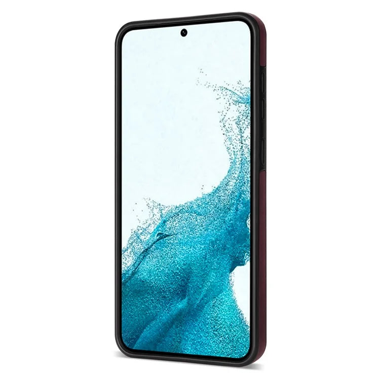 N.BEKUS For Samsung Galaxy S24+ RFID Blocking Design Cover Card Holder Kickstand Phone Case