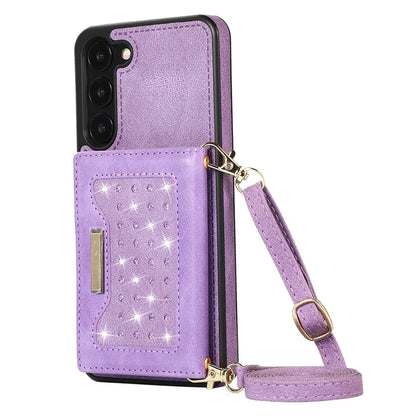 For Samsung Galaxy S24+ Case Wallet RFID Blocking Phone Kickstand Cover