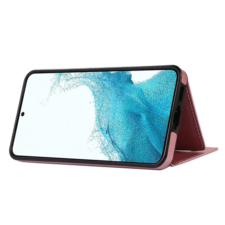 For Samsung Galaxy S24+ Case Wallet RFID Blocking Phone Kickstand Cover