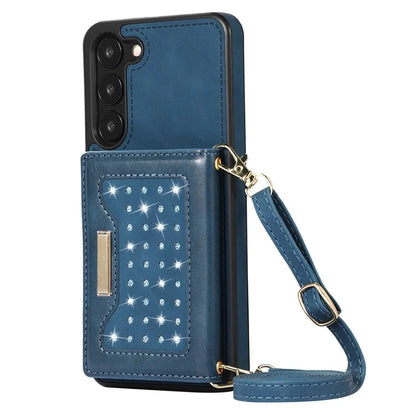 For Samsung Galaxy S24+ Case Wallet RFID Blocking Phone Kickstand Cover