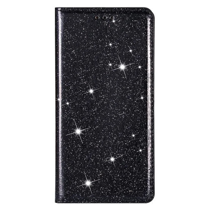 For Samsung Galaxy S24+ Case Card Holder Glittery Leather Stand Cover