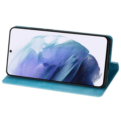 For Samsung Galaxy S24+ Case Card Holder Glittery Leather Stand Cover