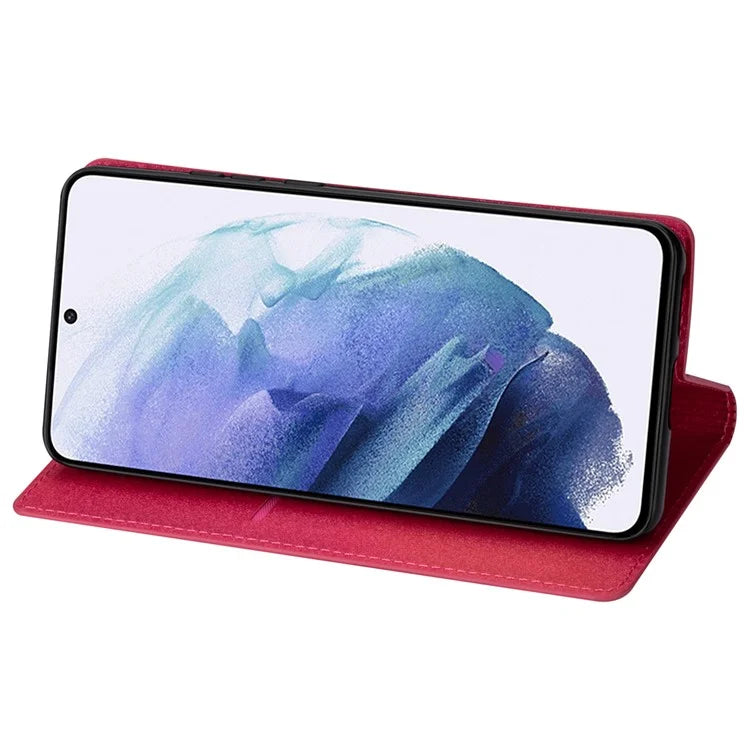 For Samsung Galaxy S24+ Case Card Holder Glittery Leather Stand Cover