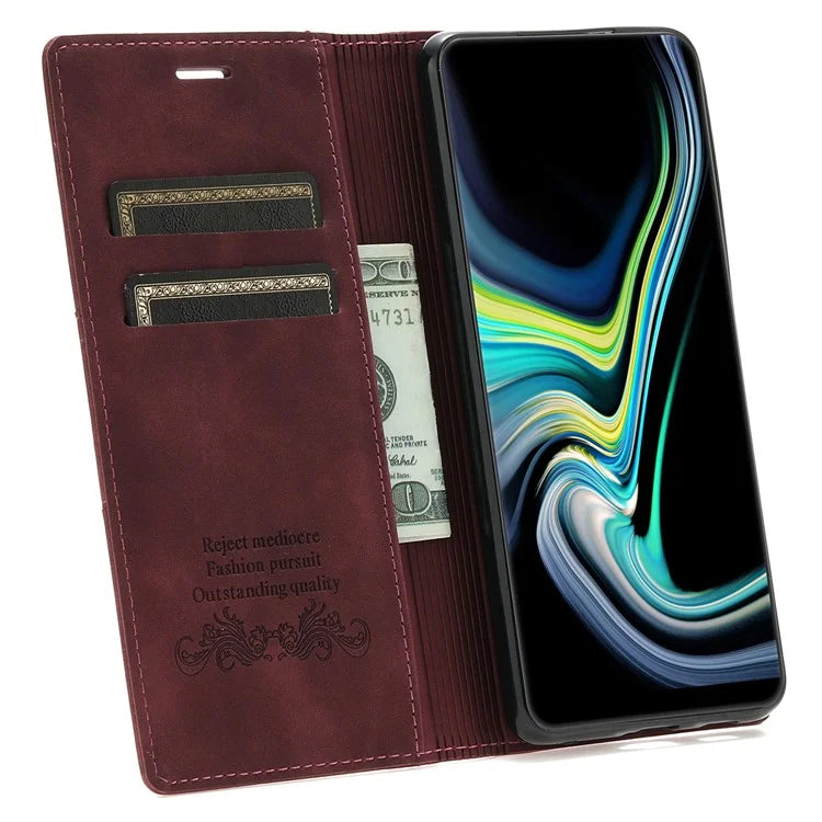 For Samsung Galaxy S24+ Case Wallet PU Leather Stand Phone Cover