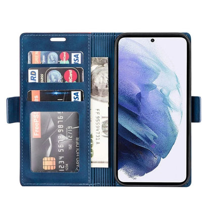 N.BEKUS For Samsung Galaxy S24+ Leather Case Solid Color Phone Cover