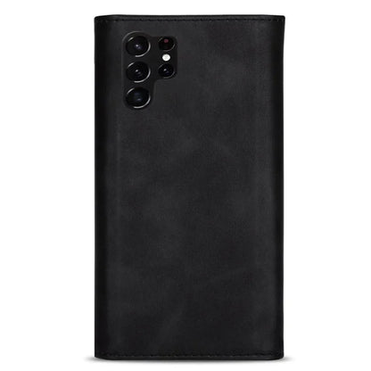 N.BEKUS For Samsung Galaxy S24 Ultra Wallet Cell Phone Cases with Short + Long Strap