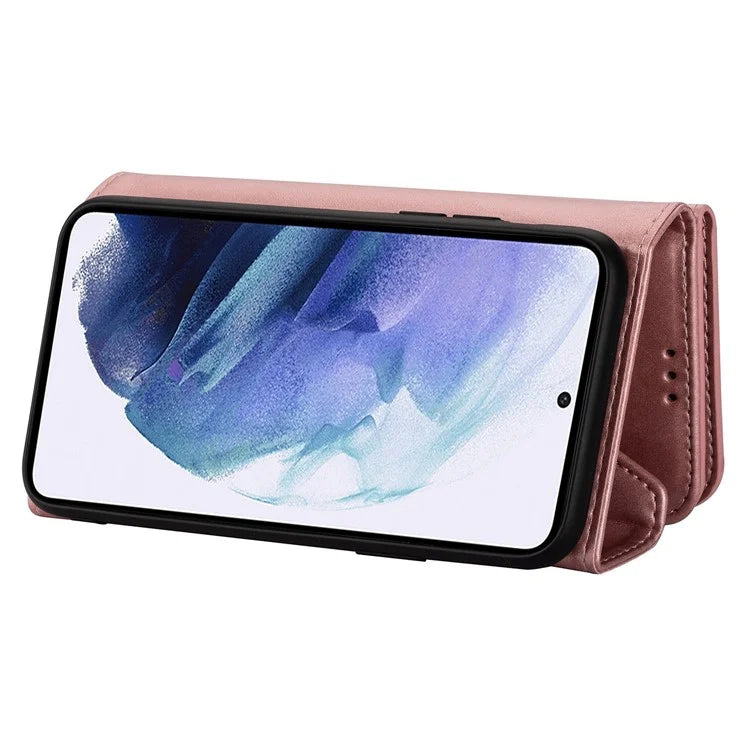 N.BEKUS For Samsung Galaxy S24 Ultra Wallet Cell Phone Cases with Short + Long Strap