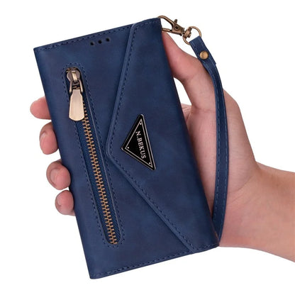 N.BEKUS For Samsung Galaxy S24 Ultra Wallet Cell Phone Cases with Short + Long Strap