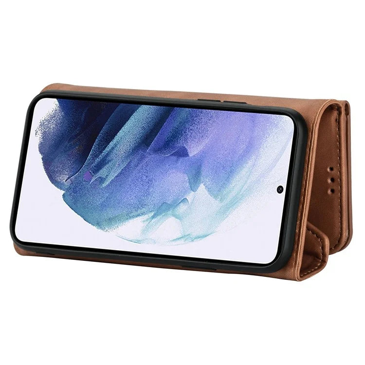 N.BEKUS For Samsung Galaxy S24 Ultra Wallet Cell Phone Cases with Short + Long Strap