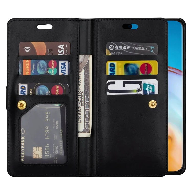 For Samsung Galaxy S24 Case Zipper Pocket Multifunctional Leather Phone Cover