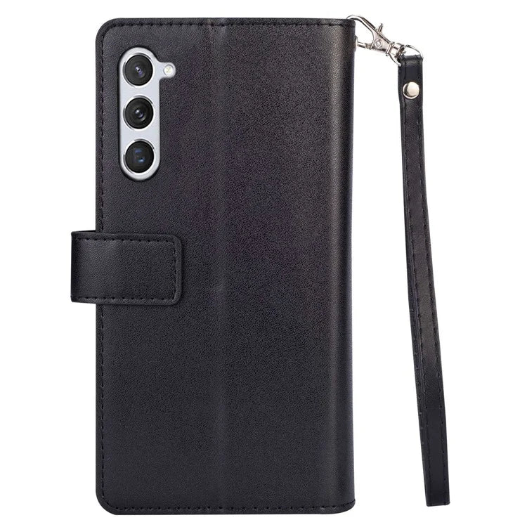 For Samsung Galaxy S24 Case Zipper Pocket Multifunctional Leather Phone Cover