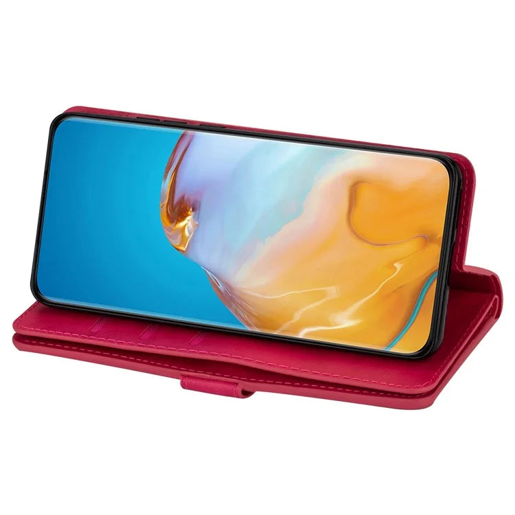 For Samsung Galaxy S24 Case Zipper Pocket Multifunctional Leather Phone Cover