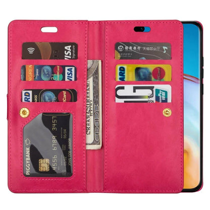 For Samsung Galaxy S24 Case Zipper Pocket Multifunctional Leather Phone Cover