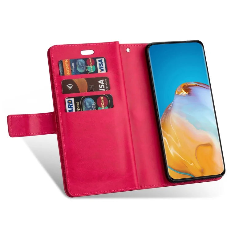 For Samsung Galaxy S24 Case Zipper Pocket Multifunctional Leather Phone Cover
