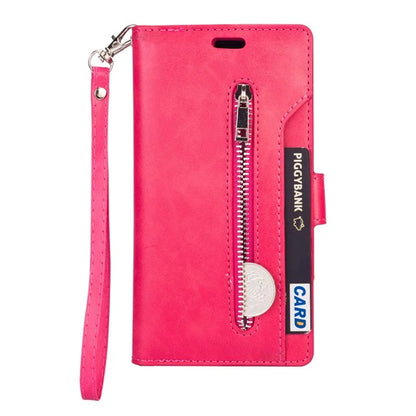 For Samsung Galaxy S24 Case Zipper Pocket Multifunctional Leather Phone Cover