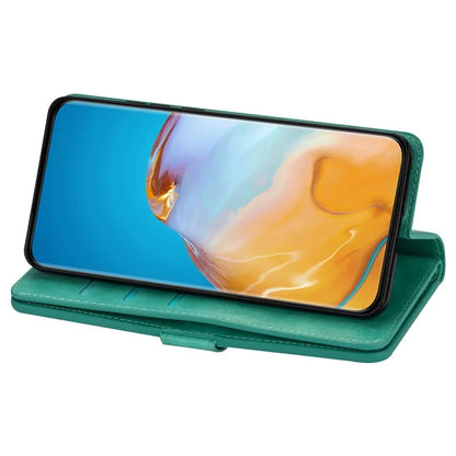 For Samsung Galaxy S24 Case Zipper Pocket Multifunctional Leather Phone Cover