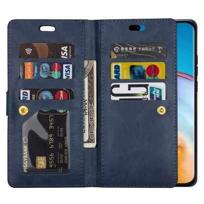 For Samsung Galaxy S24 Case Zipper Pocket Multifunctional Leather Phone Cover