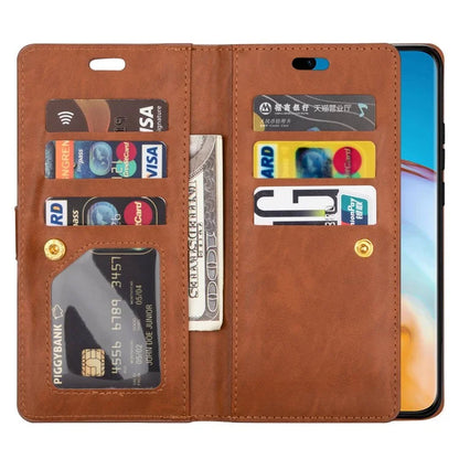 For Samsung Galaxy S24 Case Zipper Pocket Multifunctional Leather Phone Cover