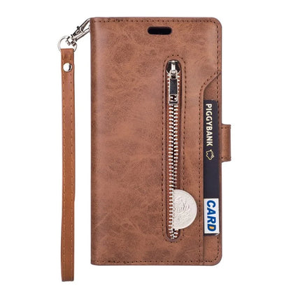For Samsung Galaxy S24 Case Zipper Pocket Multifunctional Leather Phone Cover