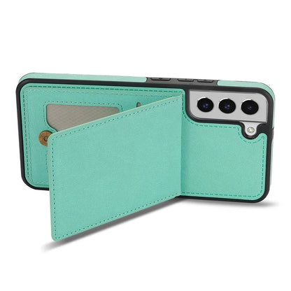 For Samsung Galaxy S24 Card Slots Phone Case RFID Blocking Leather Cover