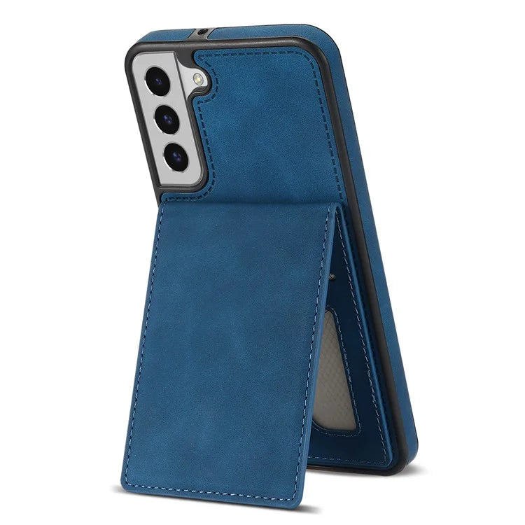 For Samsung Galaxy S24 Card Slots Phone Case RFID Blocking Leather Cover
