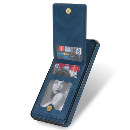 For Samsung Galaxy S24 Card Slots Phone Case RFID Blocking Leather Cover