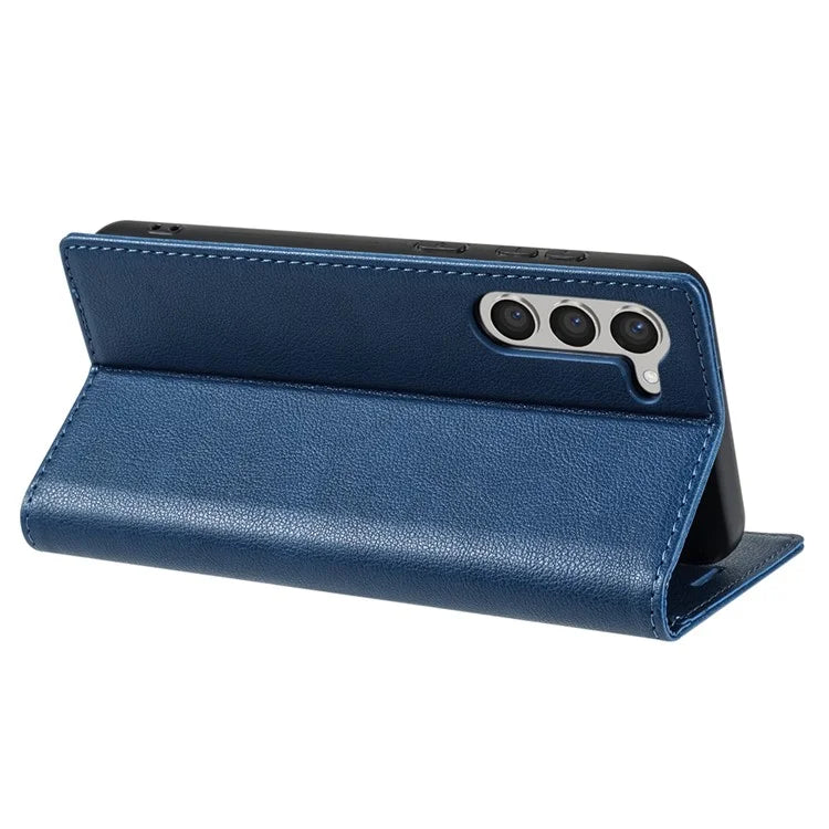 BKS-001 For Samsung Galaxy S24+ Case Anti-drop PU Leather Stand Card Holder Smart Phone Cover