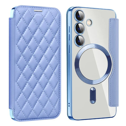 For Samsung Galaxy S24+ Case Card Holder Shockproof Phone Cover Compatible with MagSafe