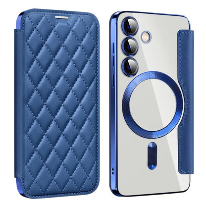 For Samsung Galaxy S24+ Case Card Holder Shockproof Phone Cover Compatible with MagSafe