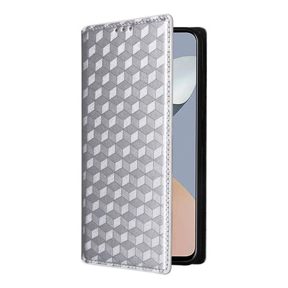 For ZTE Blade A73 4G / Blade V50 Smart / Blade V50 Desig 4G / Axon 50 Lite Wallet Phone Case Rhombus Imprinted PU Leather Folio Flip Cover