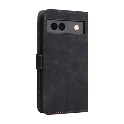 For Google Pixel 8a Case RFID Blocking PU Leather Phone Cover with Strap
