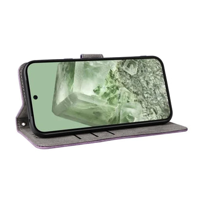 For Google Pixel 8a Case RFID Blocking PU Leather Phone Cover with Strap