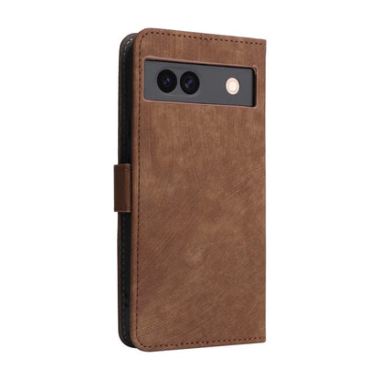For Google Pixel 8a Case RFID Blocking PU Leather Phone Cover with Strap