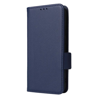 For Google Pixel 8a Case Shockproof Wallet Phone Case Litchi Texture PU Leather Flip Cover with Strap