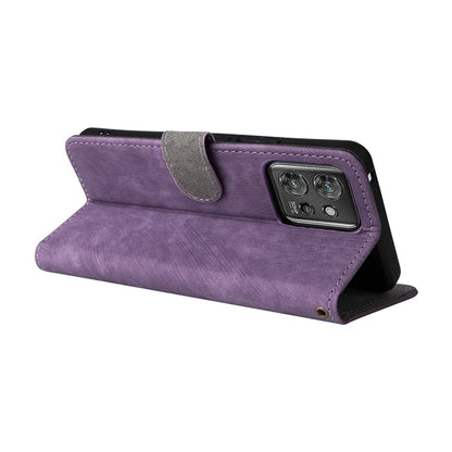 For Motorola ThinkPhone 5G Shockproof Case RFID Blocking PU Leather Phone Cover with Strap
