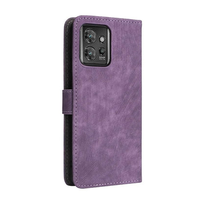 For Motorola ThinkPhone 5G Shockproof Case RFID Blocking PU Leather Phone Cover with Strap