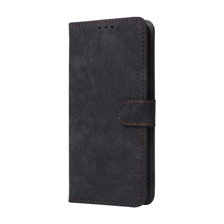 For Motorola ThinkPhone 5G Shockproof Case RFID Blocking PU Leather Phone Cover with Strap
