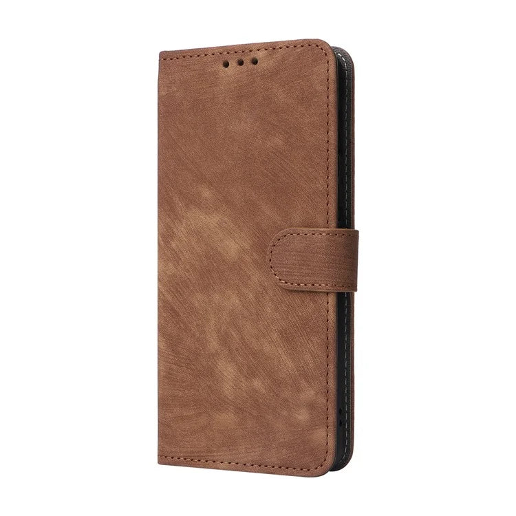 For Motorola ThinkPhone 5G Shockproof Case RFID Blocking PU Leather Phone Cover with Strap