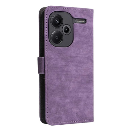 For Xiaomi Redmi Note 13 Pro+ 5G Wallet Phone Case RFID Blocking PU Leather Flip Phone Cover with Strap