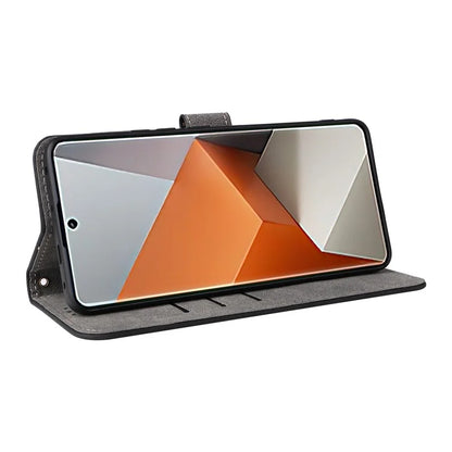 For Xiaomi Redmi Note 13 Pro+ 5G Wallet Phone Case RFID Blocking PU Leather Flip Phone Cover with Strap