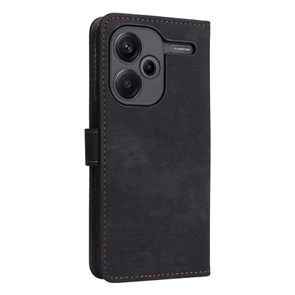 For Xiaomi Redmi Note 13 Pro+ 5G Wallet Phone Case RFID Blocking PU Leather Flip Phone Cover with Strap